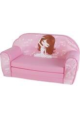 Fauteuil Convertible Danseuse Rose