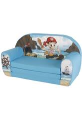 Fauteuil Convertible Pirate Bleu