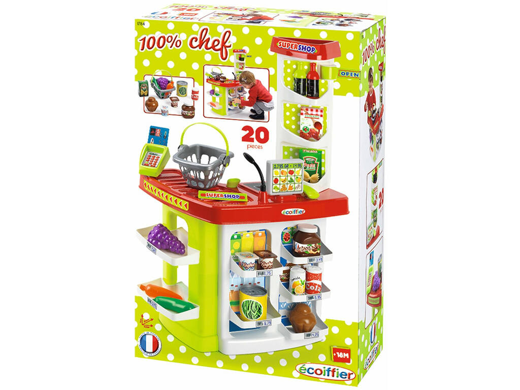 Supermarché 20 Pièces Smoby 1784