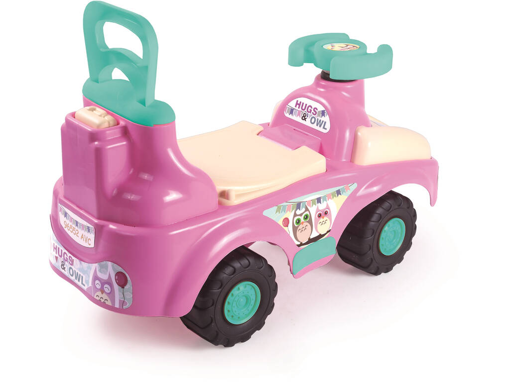 Macchinina rosa Hugs and Owl 2 en 1 AVC 6067