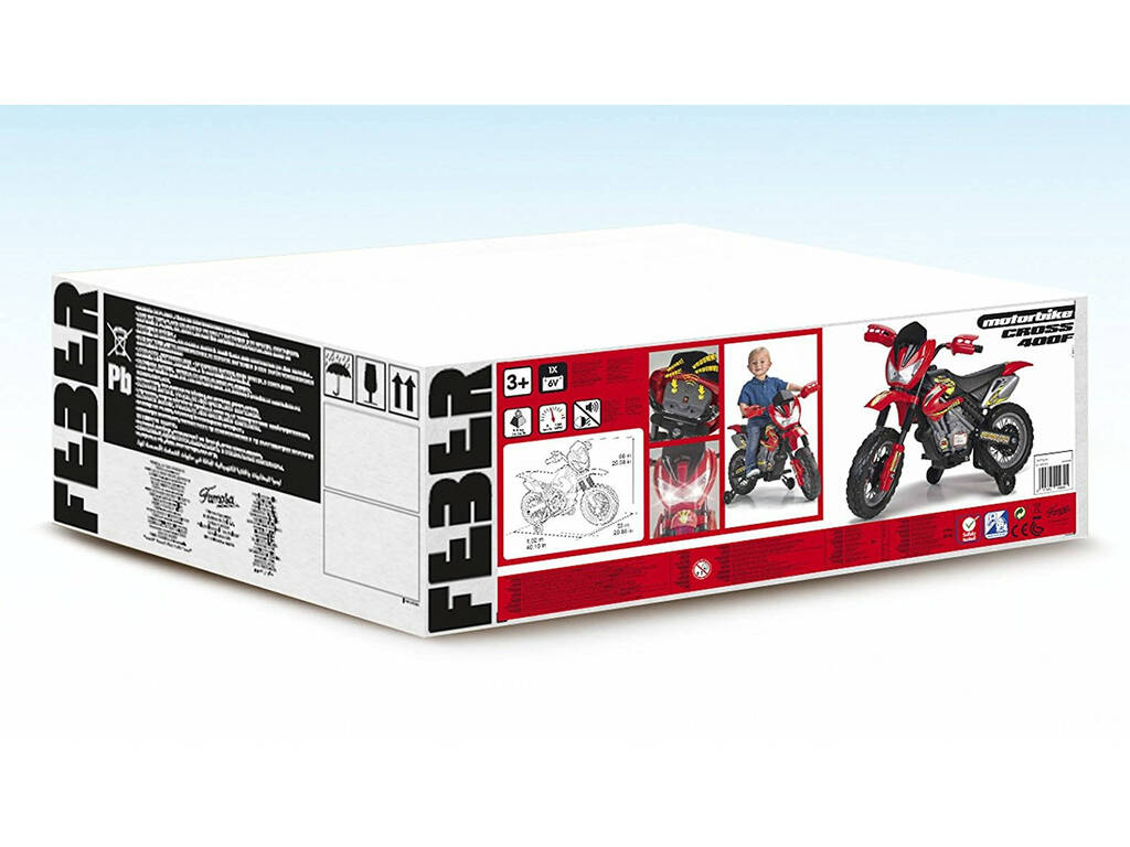 Motorbike Cross 400F 6V. Feber Famosa 800011250