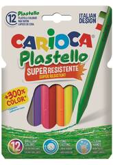Lápis de Cera 12 Unidades Carioca 42711
