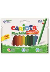 Ceras Cores 24 Unidades Carioca 42880