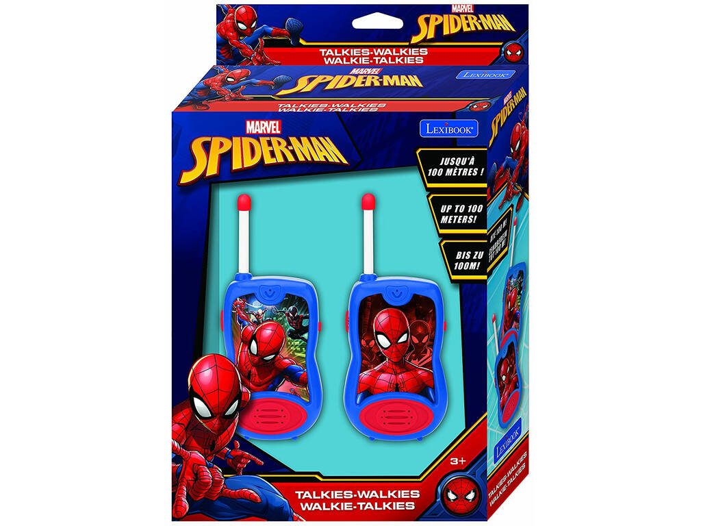 Spiderman Talkie Walkie 100m Lexibook TW12SP
