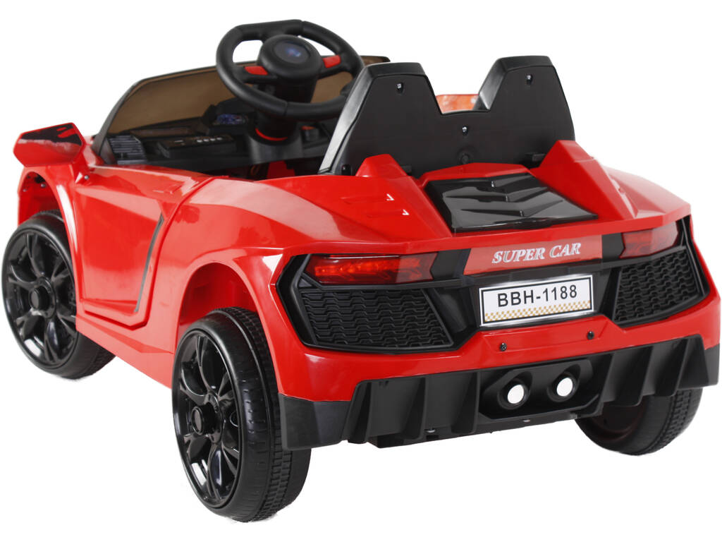 Auto Sportiva Biposto a batteria 6V telecomandata