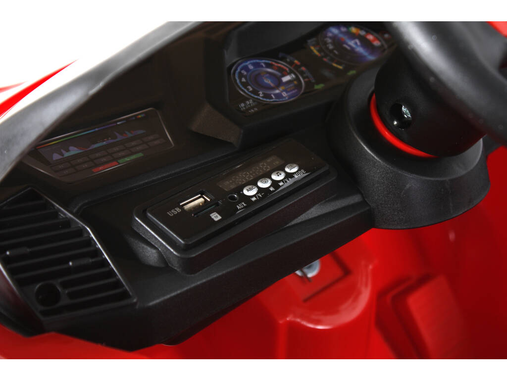Auto Sportiva Biposto a batteria 6V telecomandata