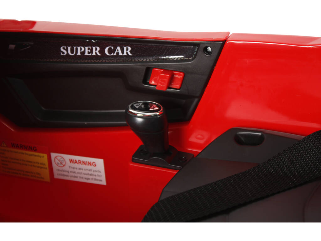 Auto Sportiva Biposto a batteria 6V telecomandata