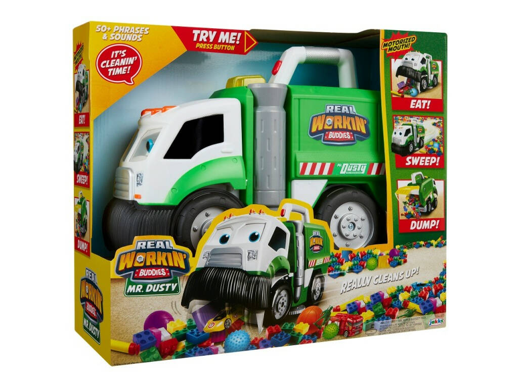 Dusty et le Super Camion Poubelle Cefa Toys 88315 