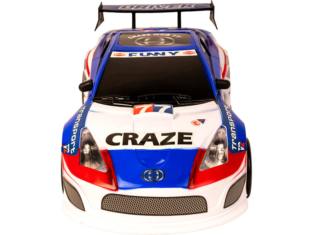Veicoli a Frizione Super Racing 44 cm Blu Funny 77