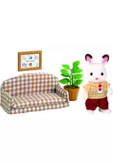 Sylvanian Families Schokoladen-Kaninchen-Set Papa-Epoche, sich 5013 vorzustellen