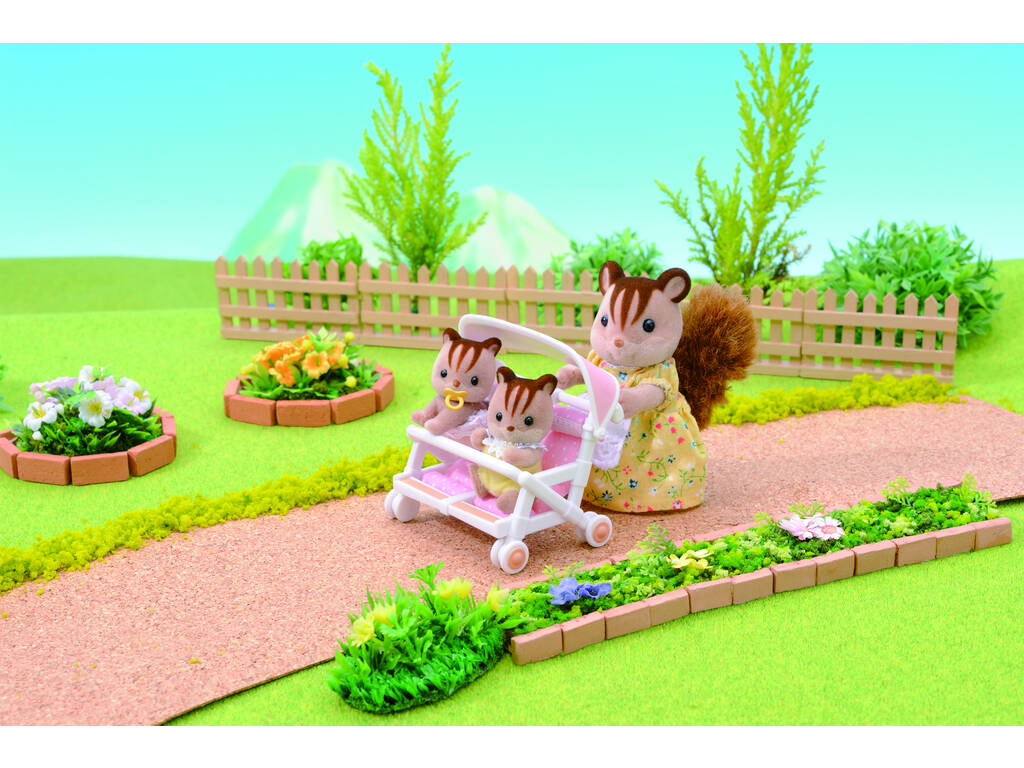 Sylvanian Families Passeggino Gemellare Epoch 4533
