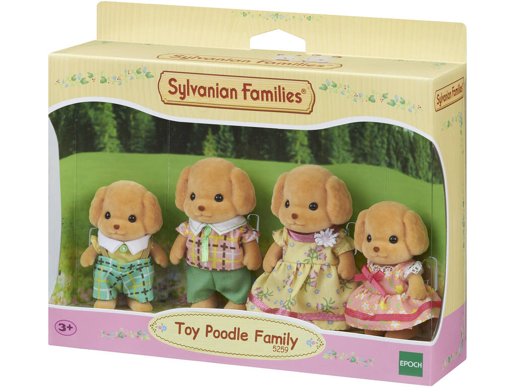 Famille Chiens Caniche Sylvanian Families 5259 