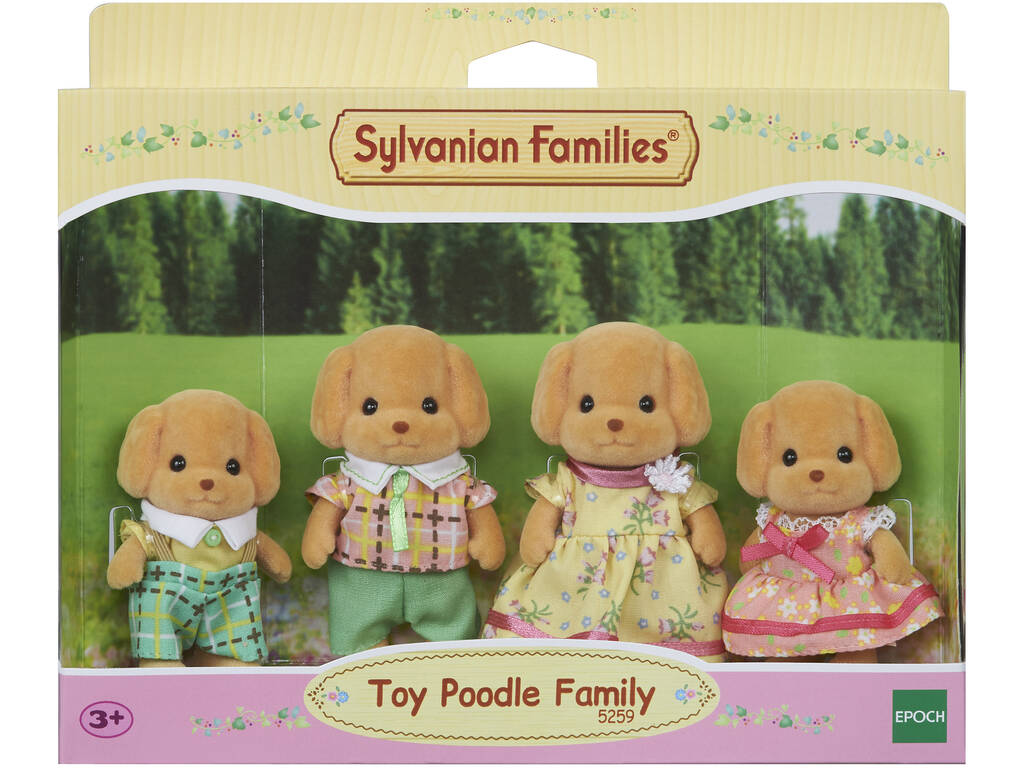 Famille Chiens Caniche Sylvanian Families 5259 