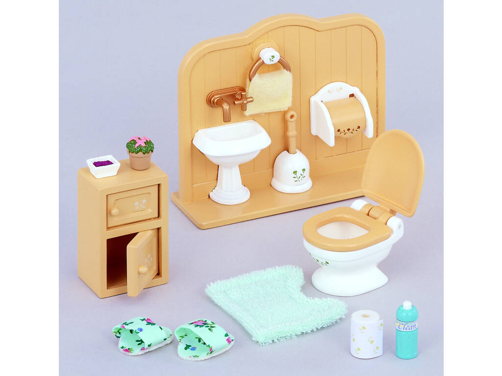 Sylvanian Families Ensemble Toilettes Epoch Pour Imaginer 5020 