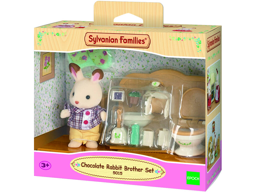 Sylvanian Families Lapin Chocolat Kit Frère Epoch Pour Imaginer 5015