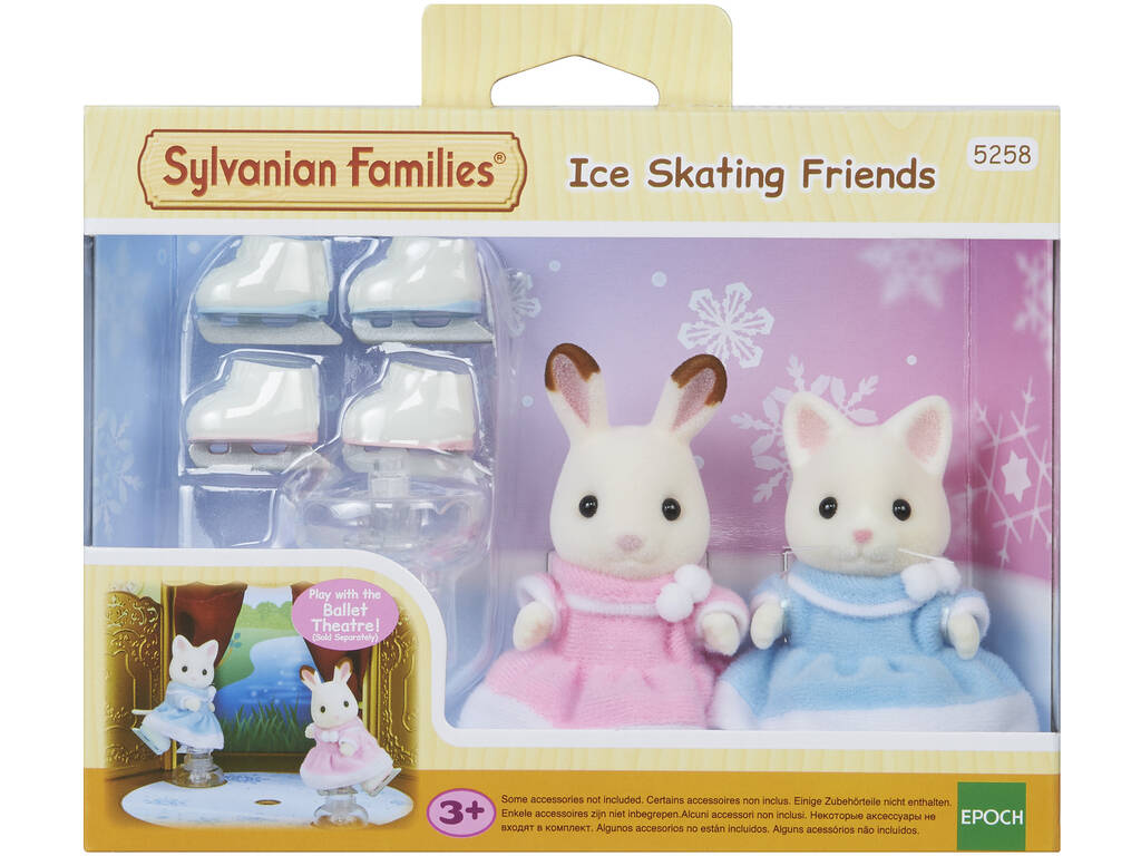 Sylvanian Families Amies Patineuses Sur Glace Epoch Pour imaginer 5258 