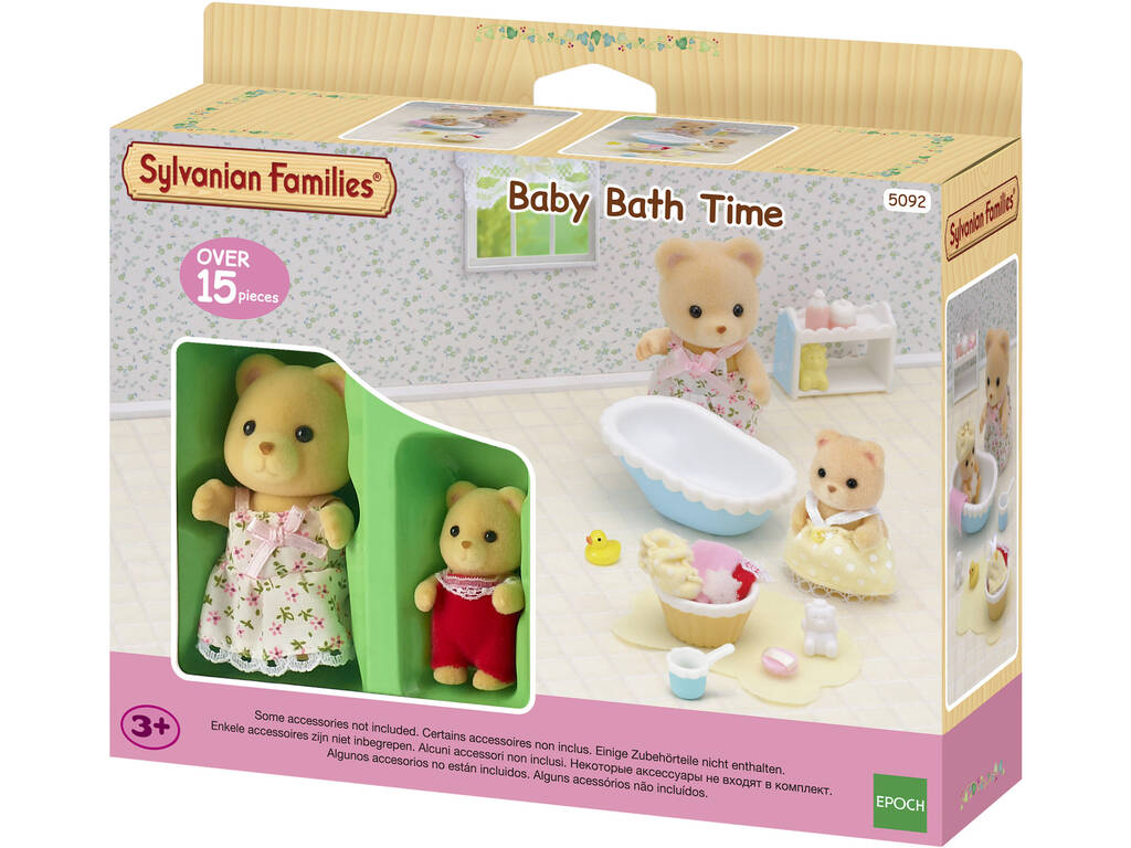 Sylvanian Families Set Bagno con 2 Personaggi Epoch 5092
