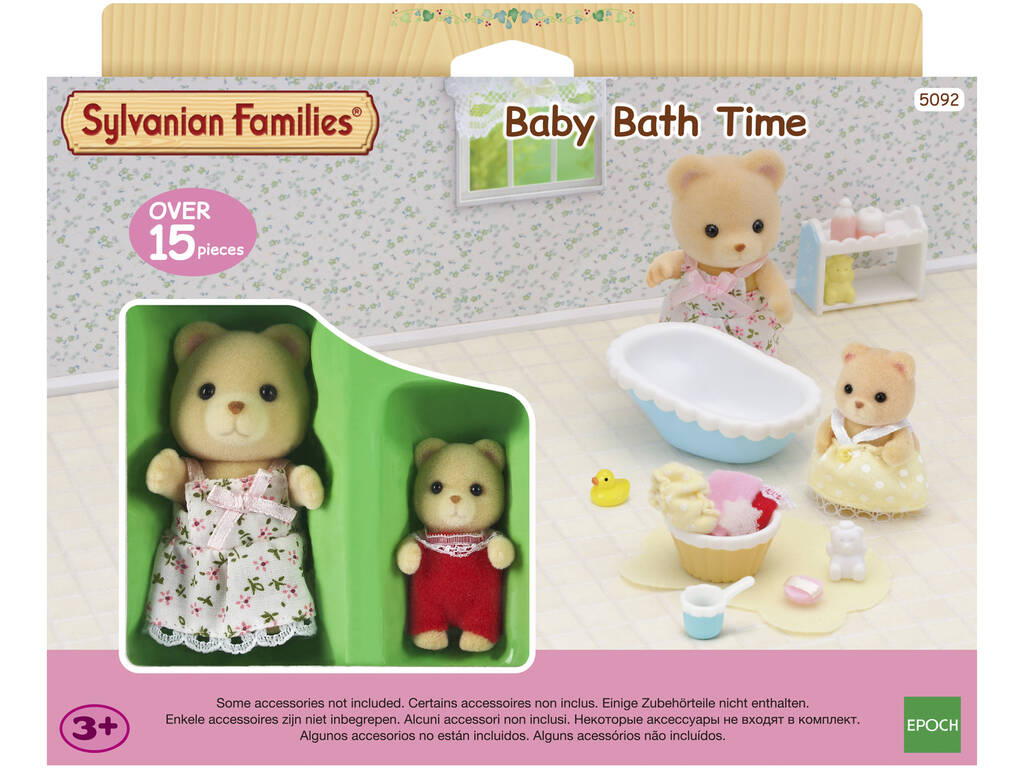 Sylvanian Families Set Bagno con 2 Personaggi Epoch 5092