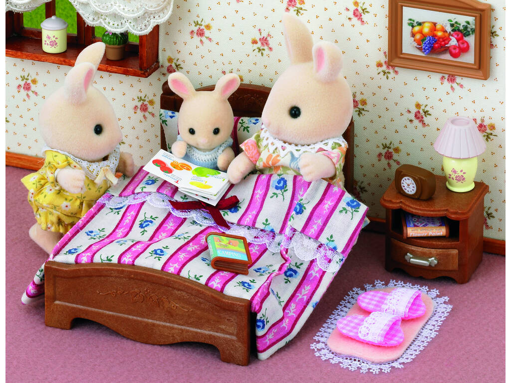 Sylvanian Families Cama Doble Epoch Para Imaginar 5019