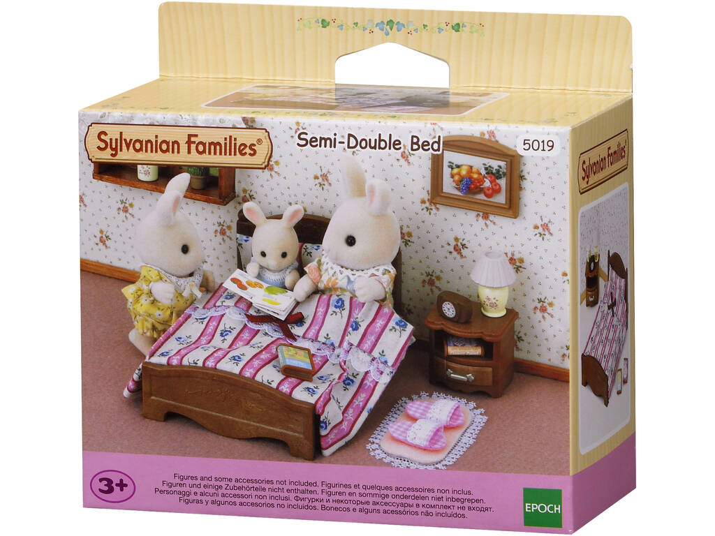Sylvanian Families Cama Doble Epoch Para Imaginar 5019
