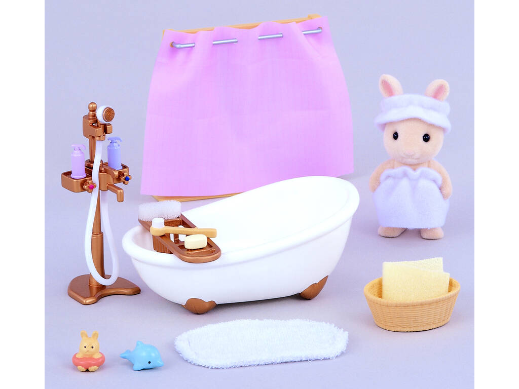 Kit Baignoire et Douche Sylvanian Families 5022 