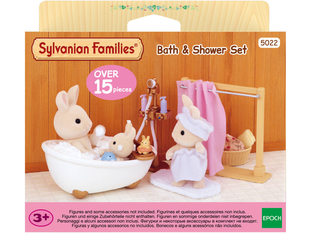 Kit Baignoire et Douche Sylvanian Families 5022 