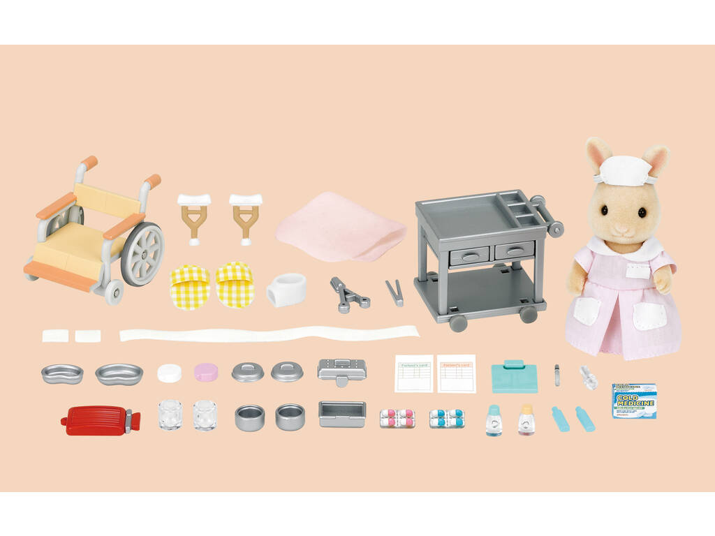 Sylvanian Families Kit Infirmerie Country Epoch Pour Imaginer 5094 