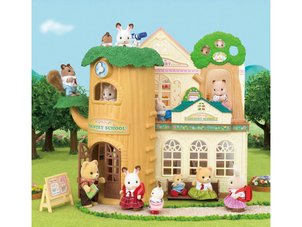 Sylvanian Families Escuela Árbol Country Epoch Para Imaginar 5105