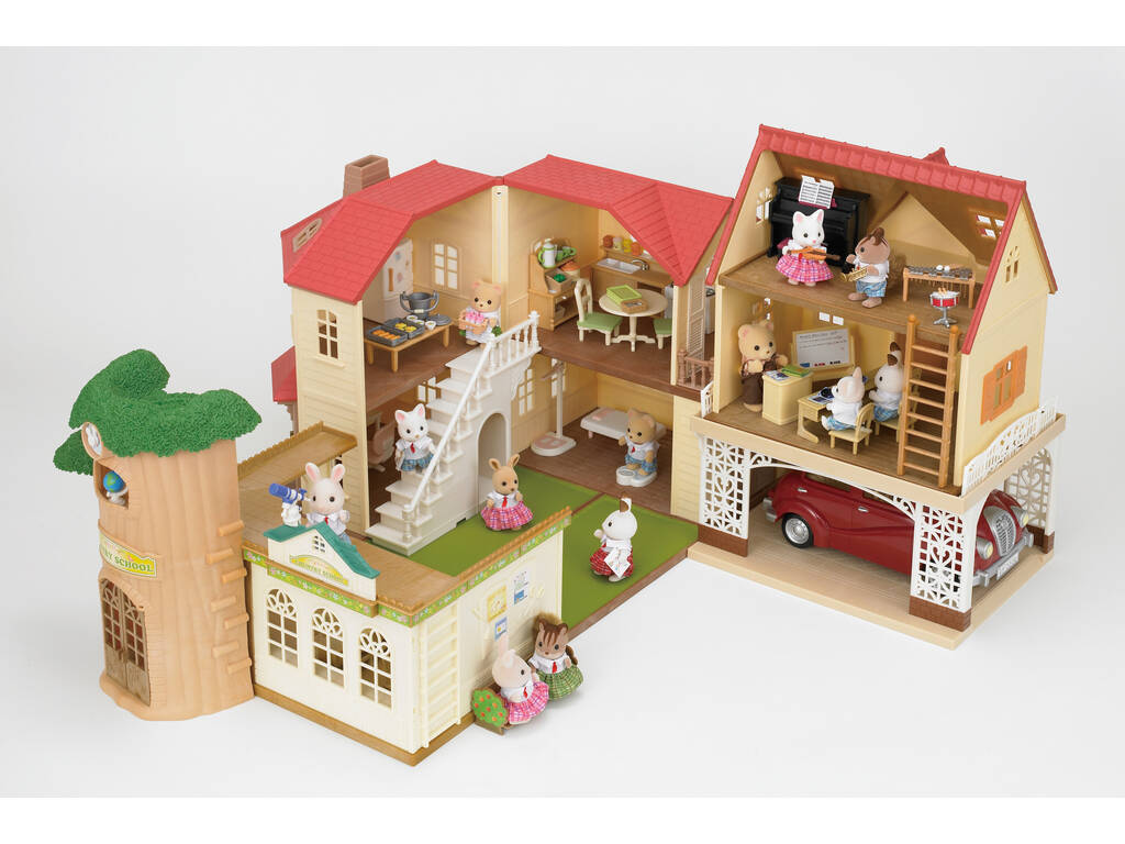Sylvanian Families Escuela Árbol Country Epoch Para Imaginar 5105