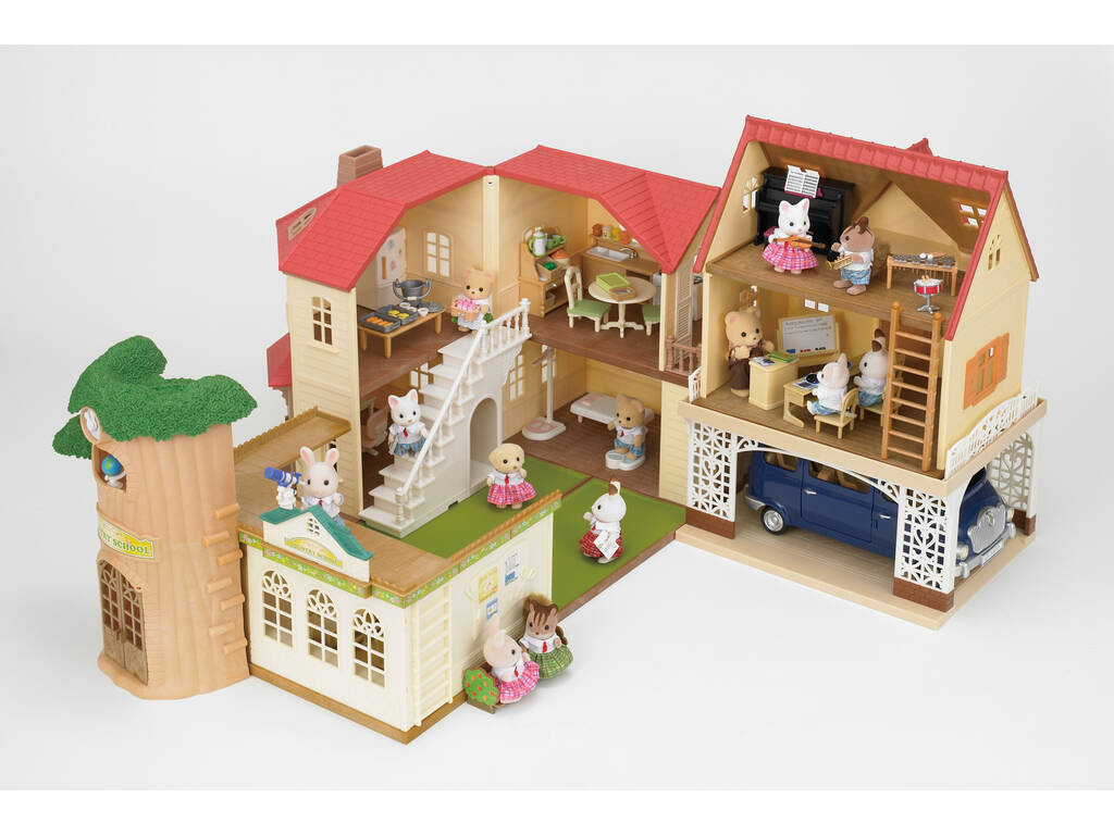 Sylvanian Families Escuela Árbol Country Epoch Para Imaginar 5105