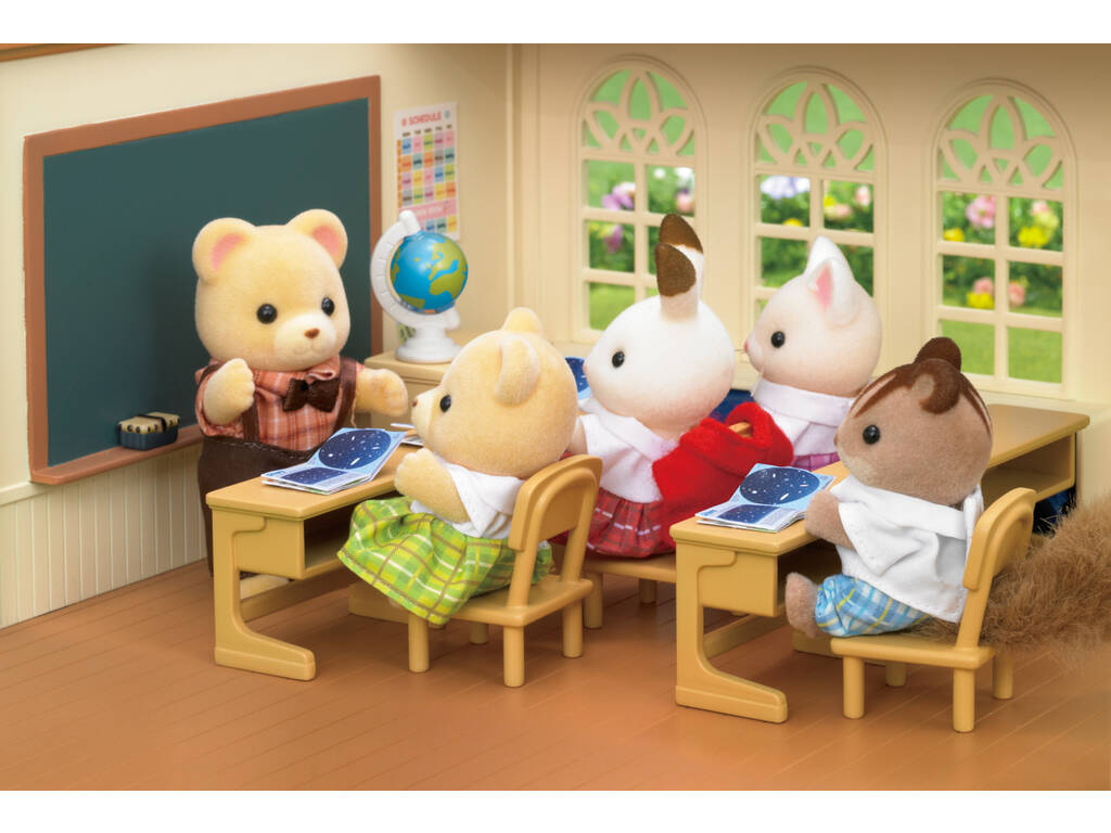 Sylvanian Families Escuela Árbol Country Epoch Para Imaginar 5105