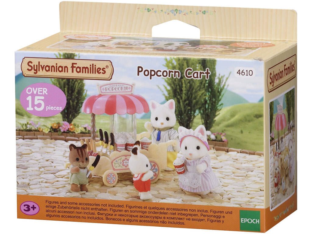Sylvanian Families Marchand de Pop Corn Epoch Pour Imaginer 4610