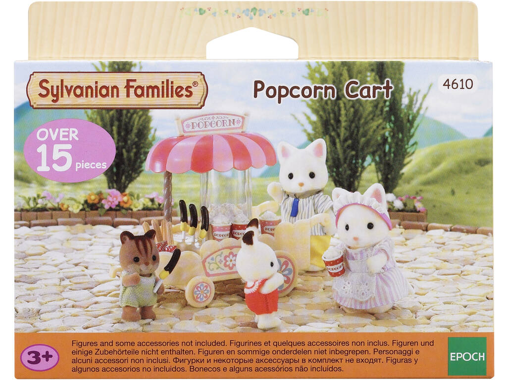 Sylvanian Families Marchand de Pop Corn Epoch Pour Imaginer 4610