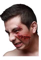Cicatrice Latex Coupure Visage