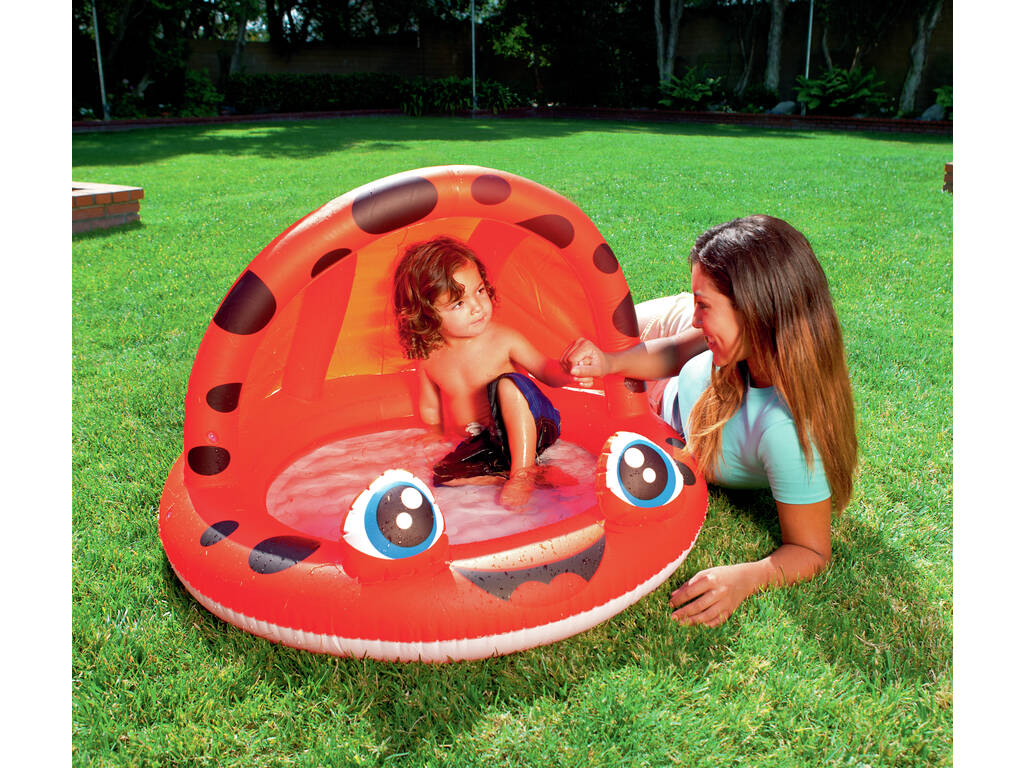 Piscina Insufllável 97x66 cm. Cm Guarda - sol 