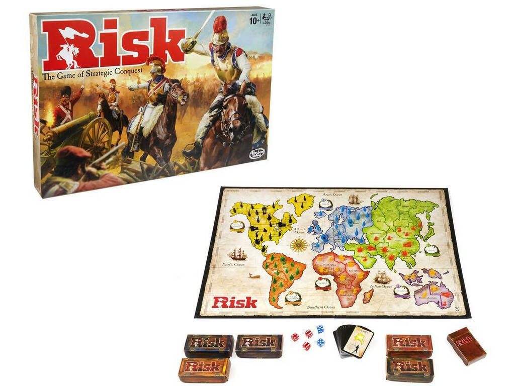 Jeu de Société Risk classique HASBRO GAMING B7404