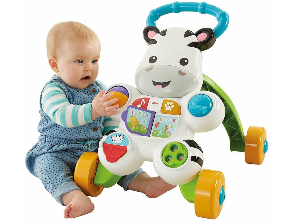 Fisher Price Zèbre Trotteur Premiers Pas Mattel DLD87