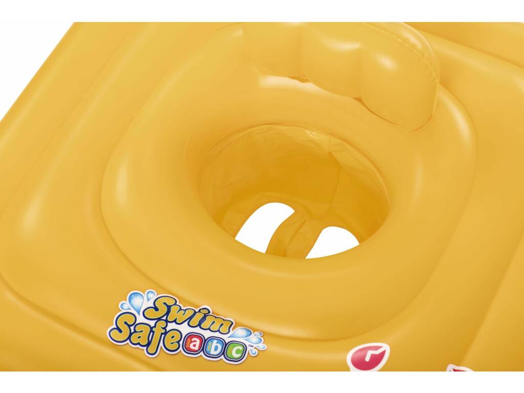 Bouée avec Siège Carrée Bébé 76x76 Cm. Swin Safe Bestway 32050 