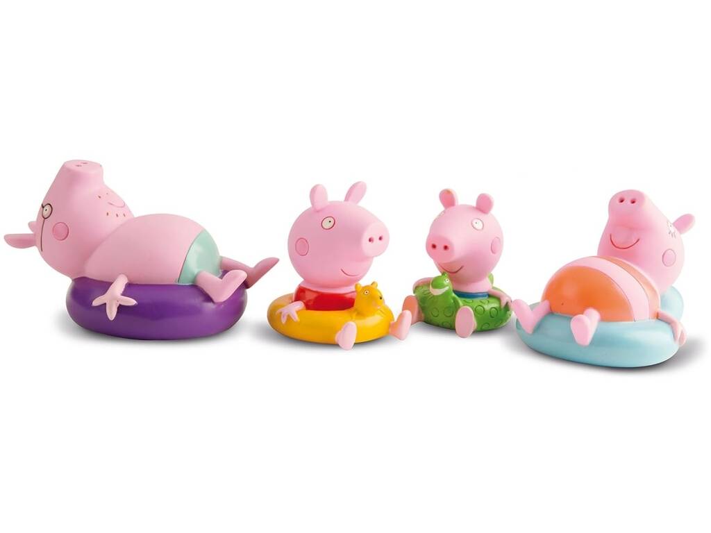 Figuras casa de banho Peppa Pig