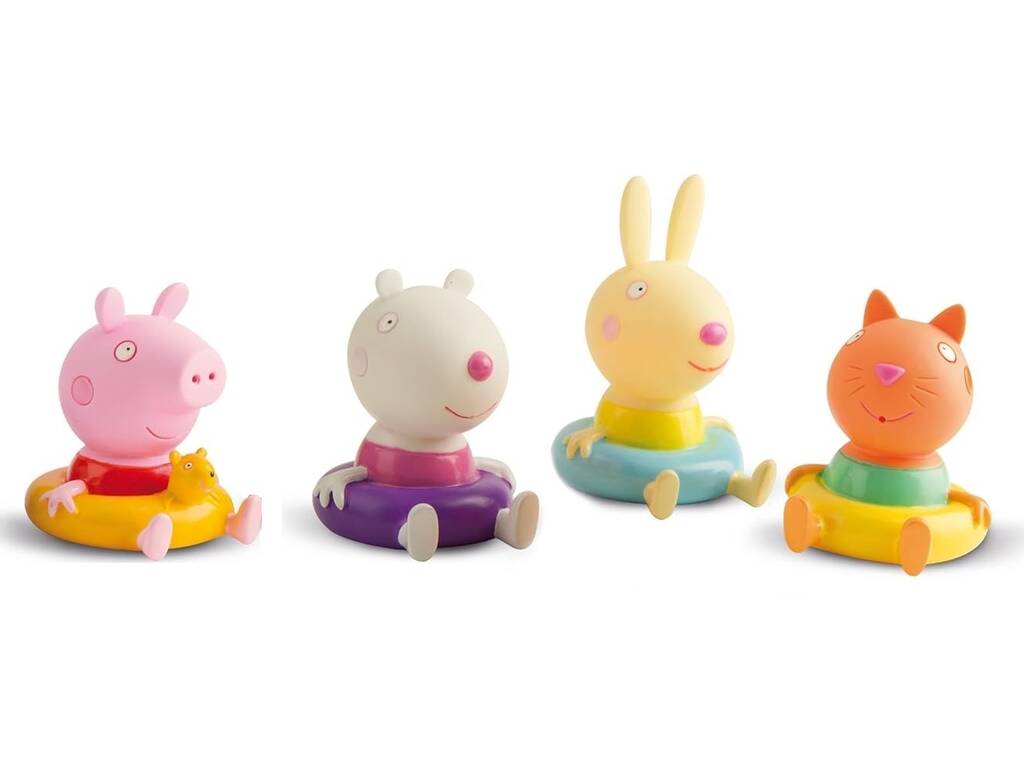 Figuras casa de banho Peppa Pig