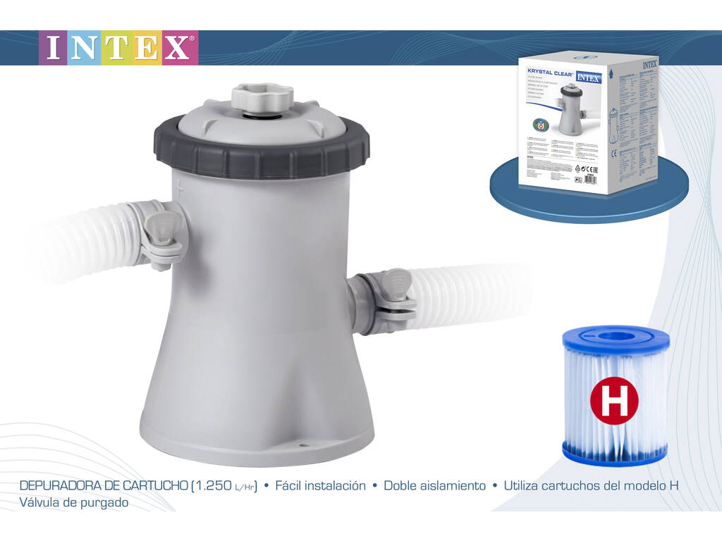 Depuradora 1250 L/H Intex 28602