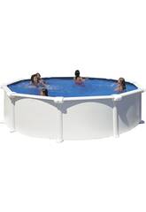 Piscina Circular Atlantis 350x132 Cm Gre KITPR358