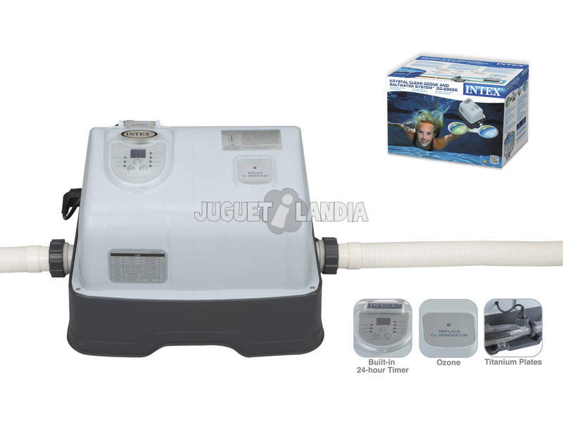 Chlorateur Salin Krystal Clear Ozone Intex 28666 - imagen 4