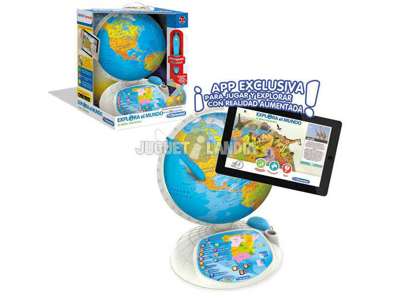 Explora O Mundo Globo Interactivo CLEMENTONI 55117