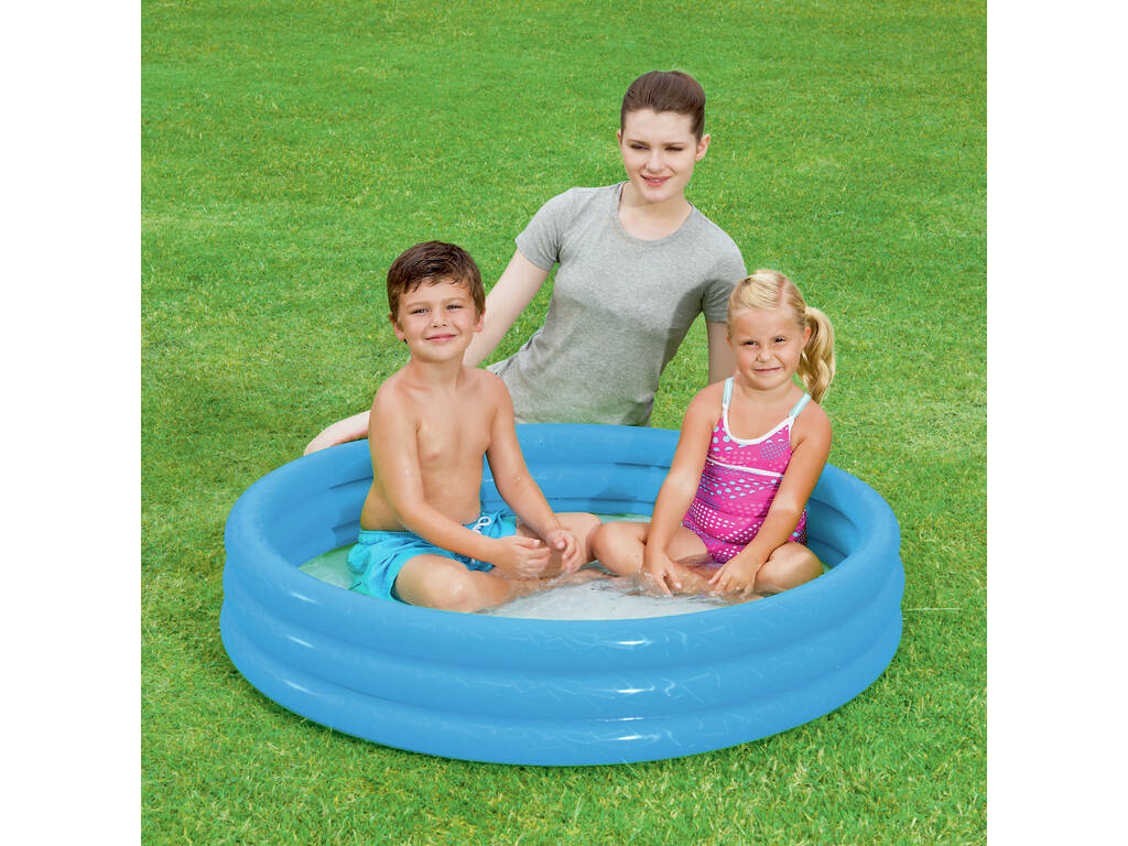 Piscina gonfiabile 3 tubi 122x 25 cm