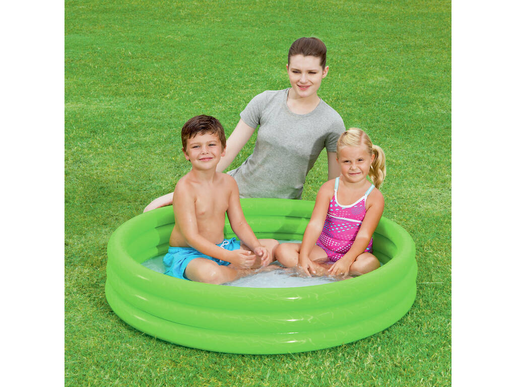 Piscina gonfiabile 3 tubi 122x 25 cm
