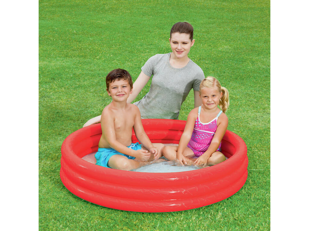 Piscina gonfiabile 3 tubi 122x 25 cm
