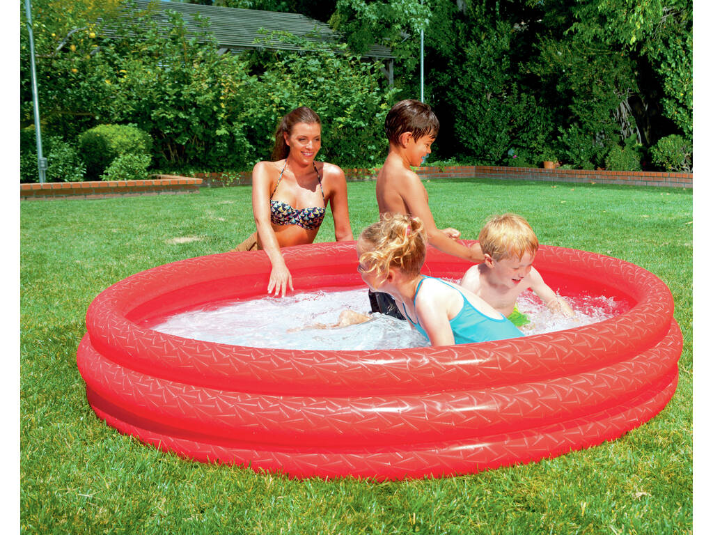 Piscina gonfiabile 3 anelli 183x33 cm Bestway 51027