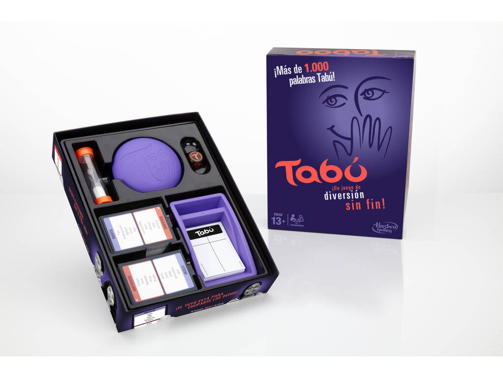 Jogo de Tabuleiro Tabu Hasbro Gaming A4626105