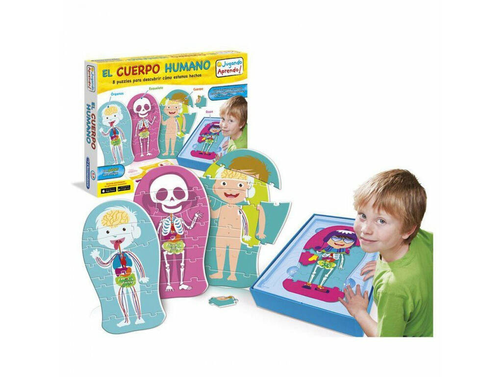 Jeu de Société Apprenez Le Corps Humain Clementoni 55114 